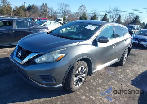 2015 Nissan Murano S из США, поврежденный, VIN 5N1AZ2MHXFN241383